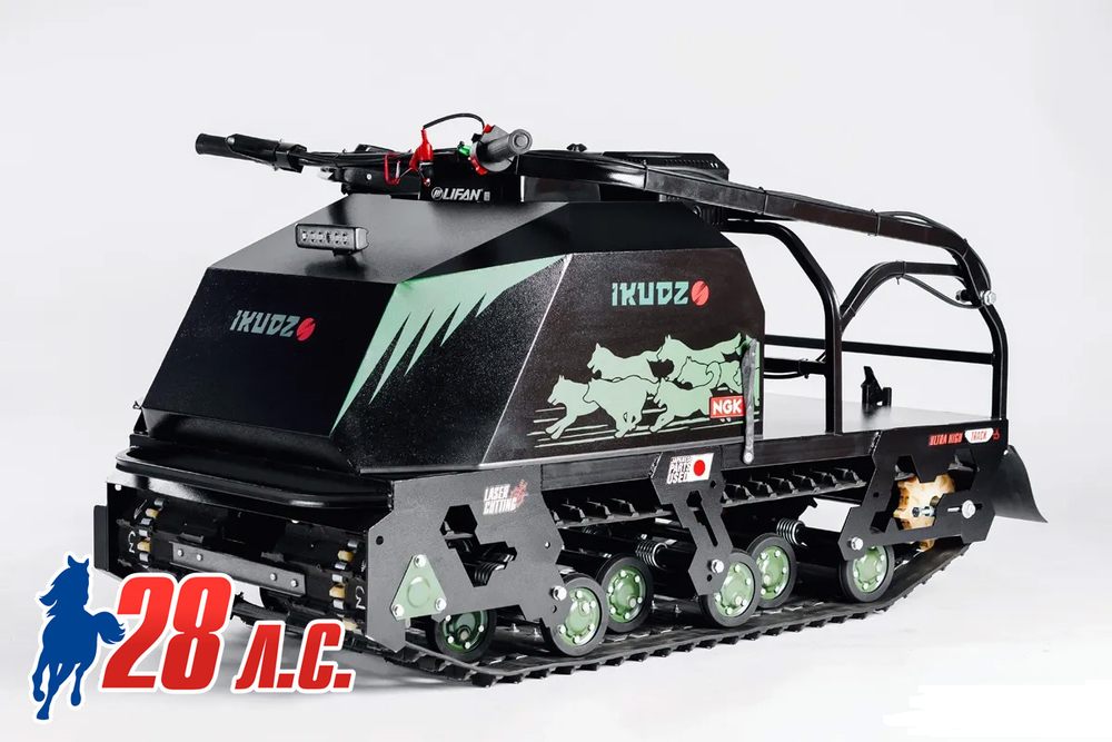 Мотобуксировщик IKUDZO TERRAIN 1500/700 EKR28 (с реверсом)