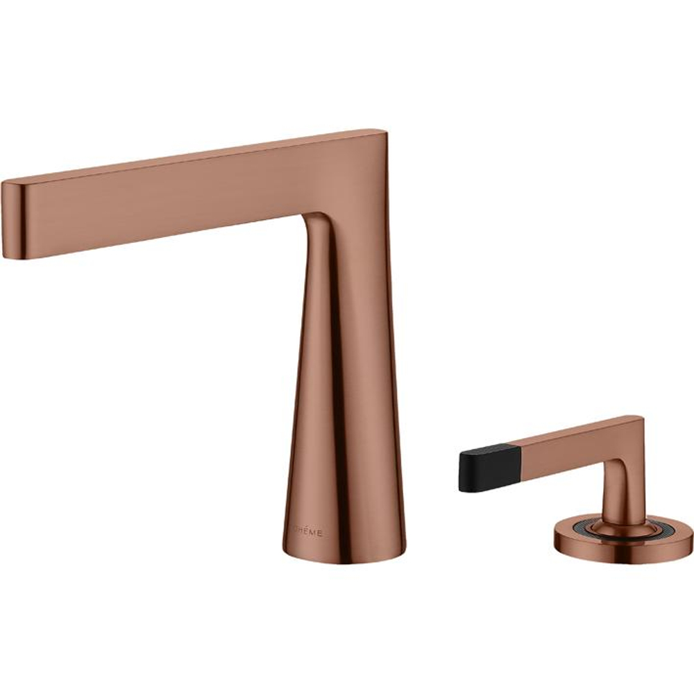 Смеситель для раковины Boheme Duo 161-CB, COPPER BRUSHED