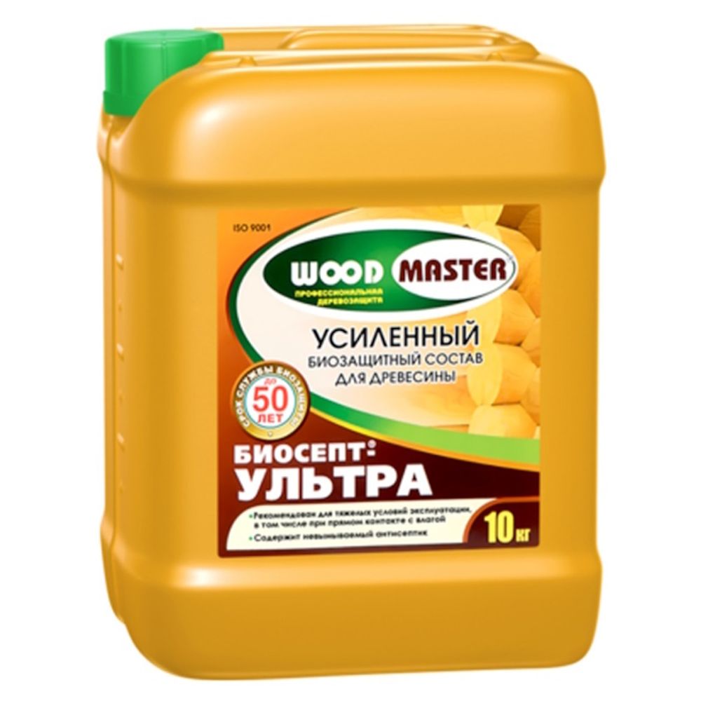 Пропитка по дереву WOODMASTER Биосепт-ультра фисташк.цв. 10кг (Рогнеда) !!! НЕМОРОЗОСТОЙКАЯ от + 5 С Пропитка по дереву WOODMASTER Биосепт-ультра фисташк.цв. 10кг (Рогнеда) !!! НЕМОРОЗОСТОЙКАЯ от + 5 С