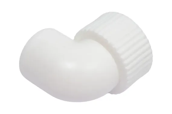 Колено TEBO сварка ВР 32*1/2" белый 35208