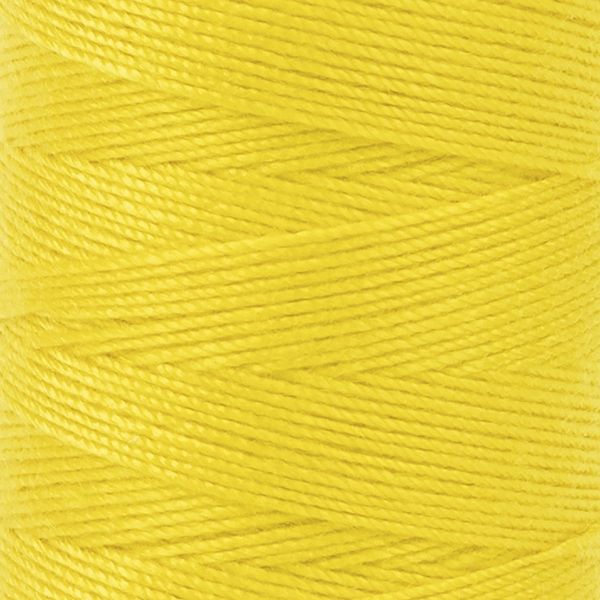 Нитки швейные джинсовые Gamma 20s/2, 183 м / 10 кат, 385 я.желтый