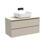 Тумба подвесная Sancos Snob T, Beige Soft 995х445х500, под столешницу без отверстия под смеситель, цвет Kreman, арт. SNT100CE