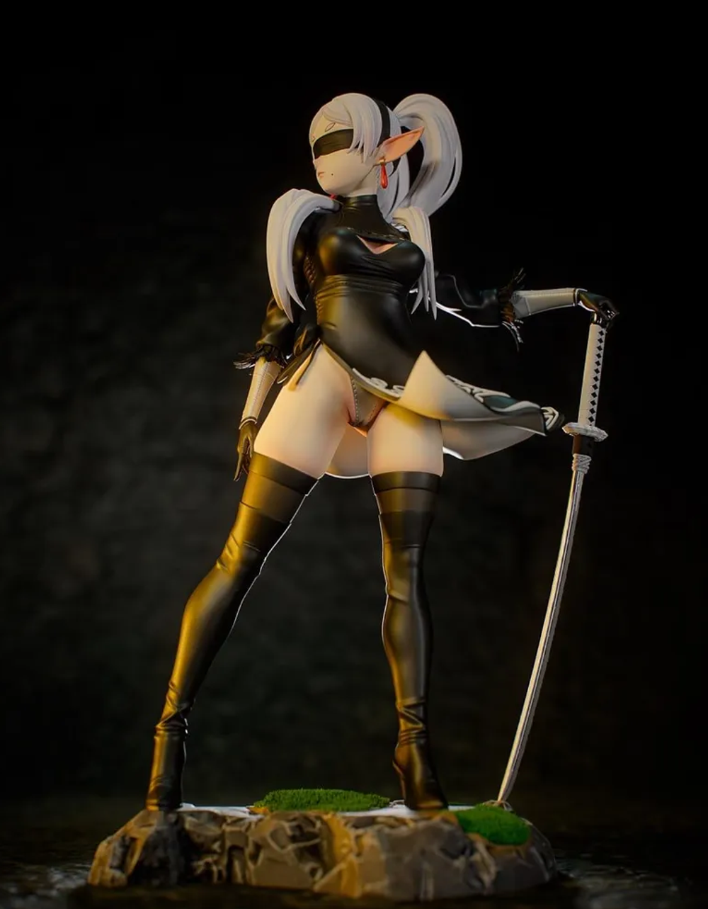 Фигурка, Фрирен, Провожающая в последний путь Фрирен (Nier Automata Sousou no Frieren), высота фигурки 25 см