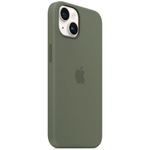Силиконовый чехол с поддержкой MagSafe Apple Silicone Case для iPhone 14, Olive (Оливковый)