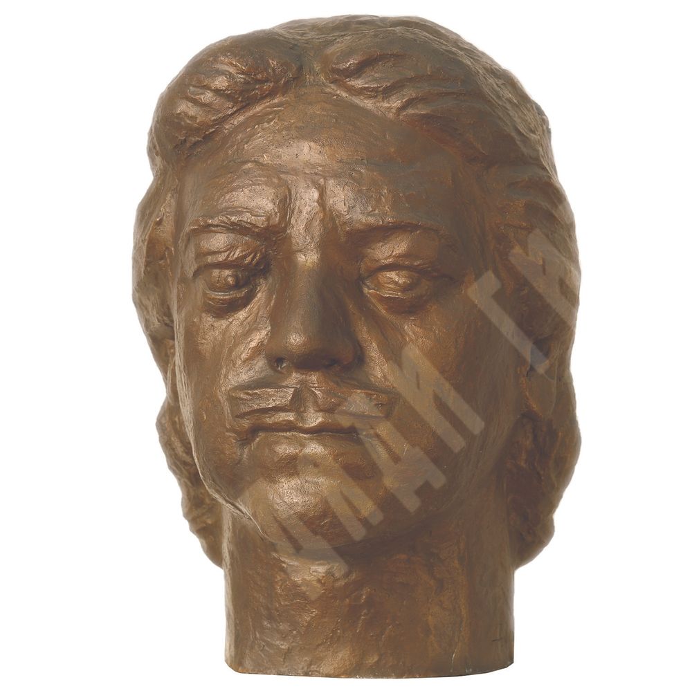 Динес Ю. С. Голова Петра I. Бронза. 1997 г. Динес Ю. С. Голова Петра I. Бронза. 1997 г.