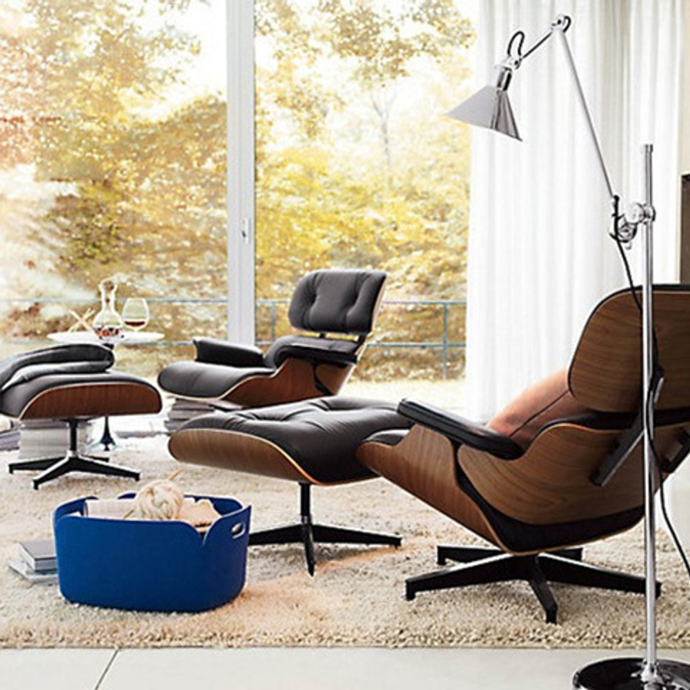 Пуф Roomers Furniture Eames Lounge ec-015/a5351walnut