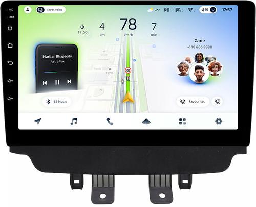 Магнитола для Mazda CX-3 2014-2023 (ШГУ цветной) - Teyes CC4L монитор 10.1" IPS, Android 14, Быстрая, Snapdragon 662, CarPlay, 4G SIM-слот