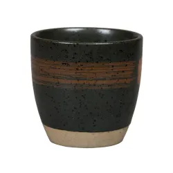 Чашка 150 мл чайная без ручки d 6,9 см h6,8 см Dark Matt Panasia P.L. Proff Cuisine [1]