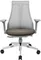Офисное кресло Air-Chair серый пластик, база хром