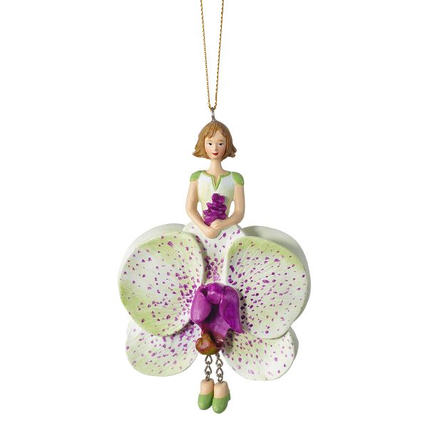 Фигурка декоративная Fiebiger Floristik: Blumenmädchen (цветочная фея) Орхидея