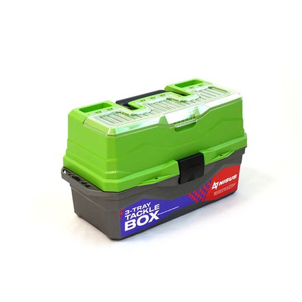 Ящик для снастей Tackle Box трехполочный NISUS зеленый/3/