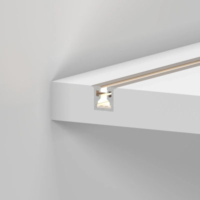 Профиль с экраном SL-MINI-3-H10-F12-2000 CHAMPAGNE GOLD (Arlight, Алюминий+пластик)