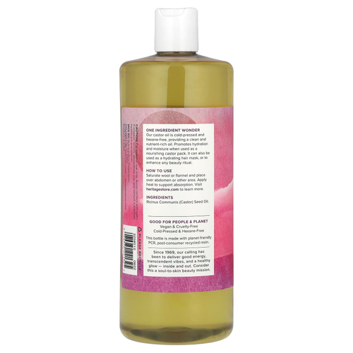 Heritage Store, касторовое масло, питательное средство, 946 мл (32 жидк. унции)