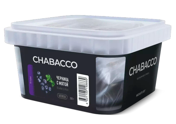 Chabacco Medium - Blueberry Mint (200г)