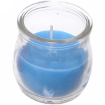Свеча «Home decoration-София» 5*5,5см в подсвечнике, микс цветов HK1004-1