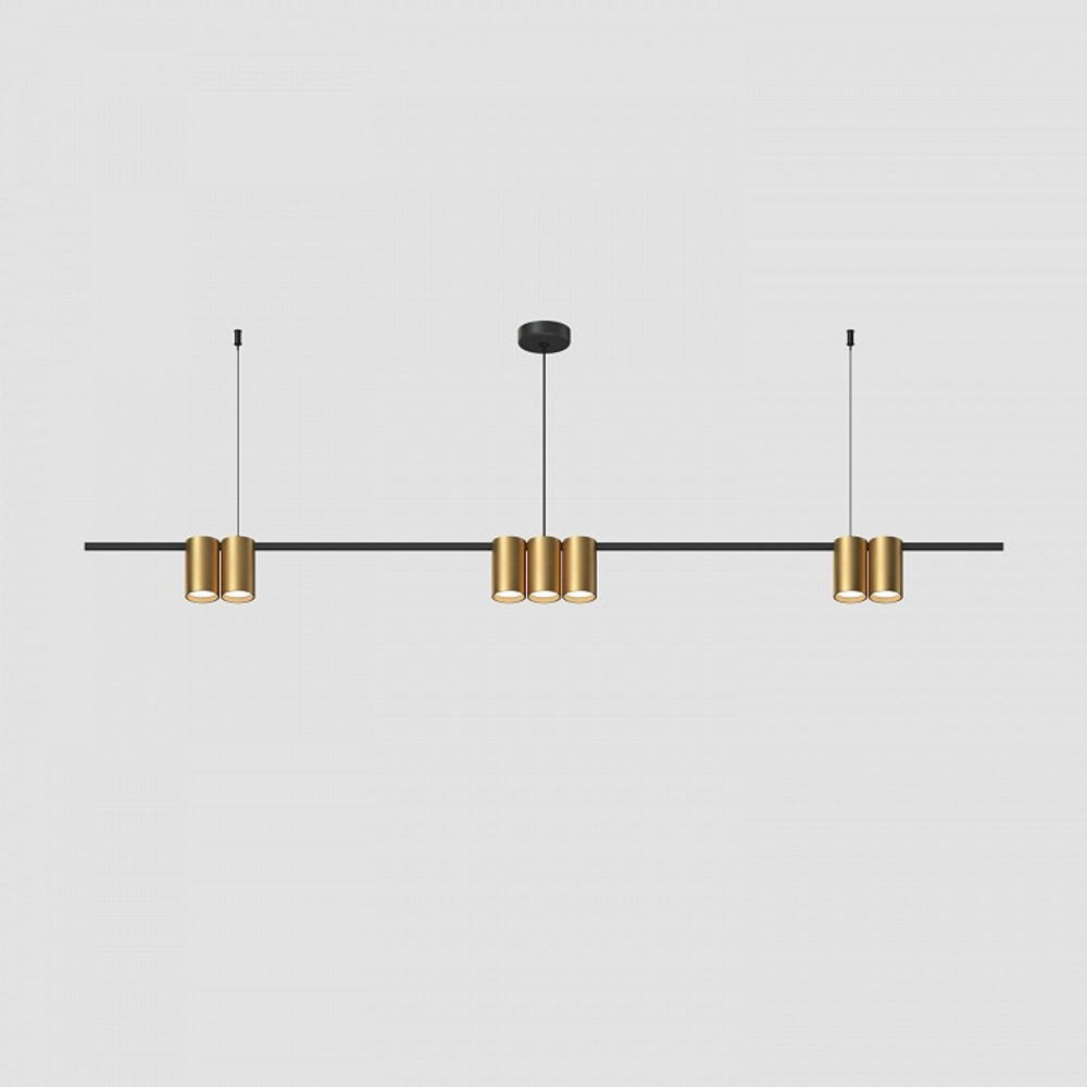 Подвесной светильник Denkirs Orbit DK4063-BK+SG