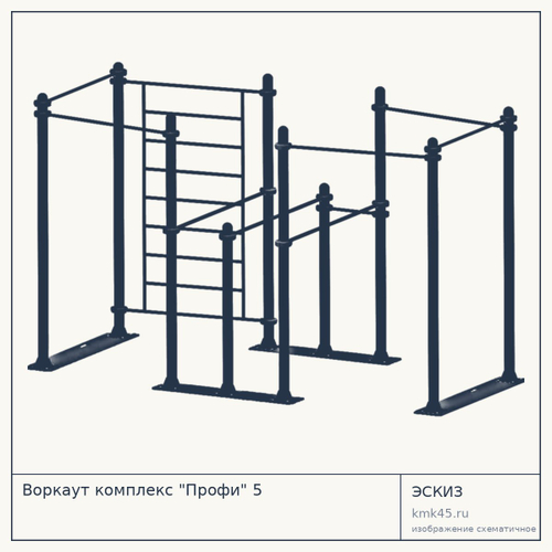 Воркаут комплекс "Профи" 5