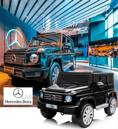 Электромобиль детский "Mercedes-Benz G500" 12V, белый