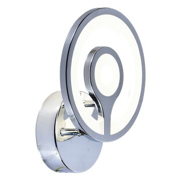 Настенный светодиодный светильник 8070/1W CHR 28W хром Profit Light