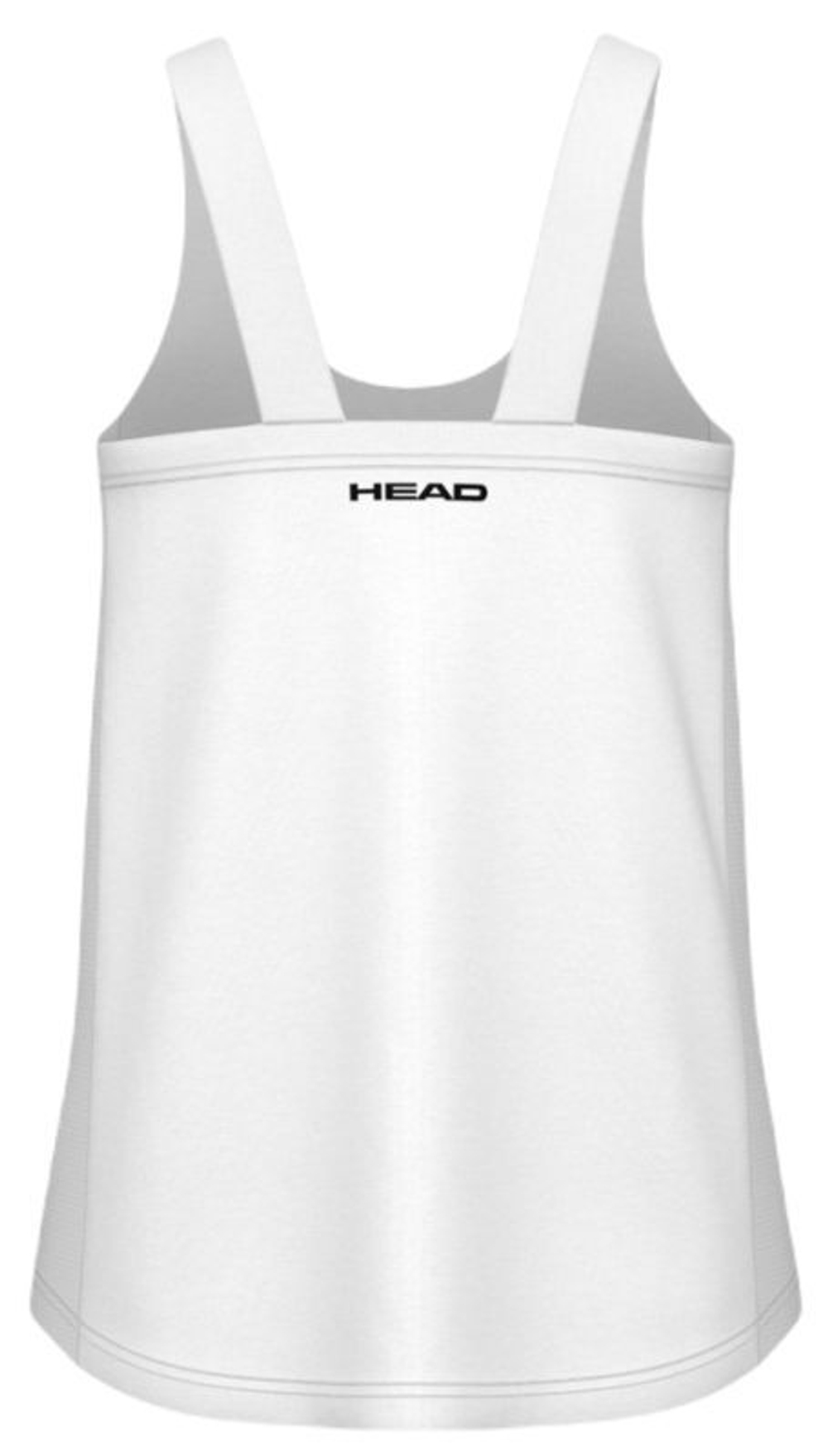 Футболка для девочки теннисная Head Girls Spirit Tank - белый