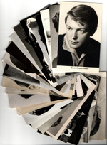 №97 Открытки Артисты и актёры СССР 1960–1970-е г. 25 штук. Чёрно-белые, чистые, без повторов