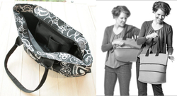 Сумка shopper e1 fifties black