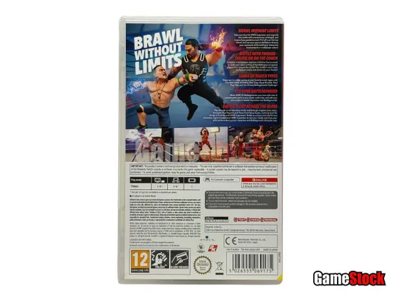 WWE 2K Battlegrounds (Nintendo Switch, Б/У, Английская версия)
