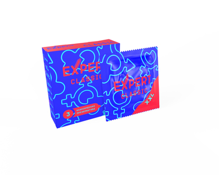 Expert Classic XXL №3 Презервативы увеличенные 3шт --  9229ex