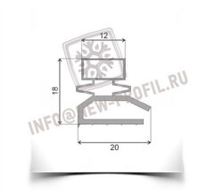 Уплотнитель для холодильника Ока (овальный) 2300*560 мм (013 АНАЛОГ)