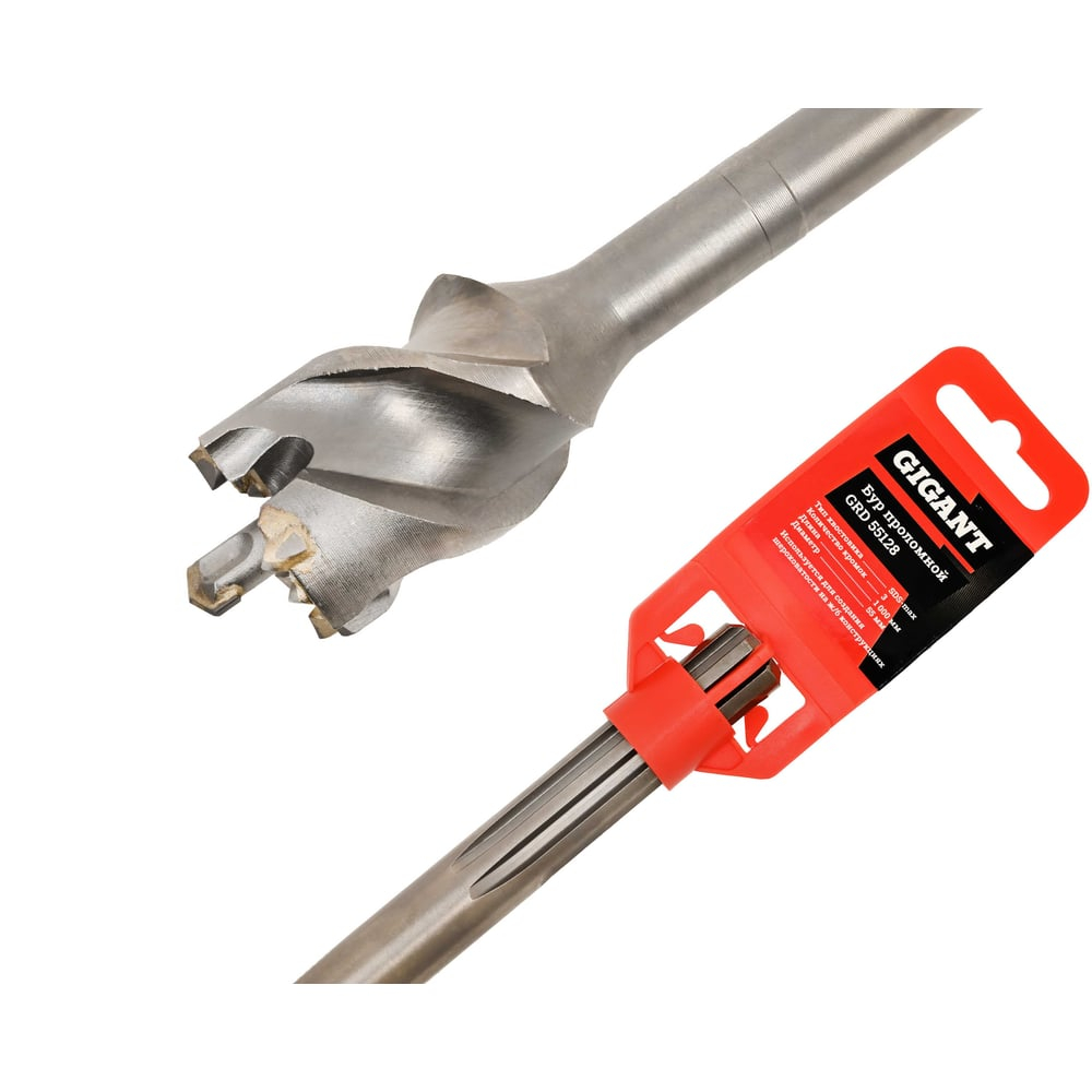 Бур проломный SDS-MAX (55x1000 мм) Gigant GRD 55128