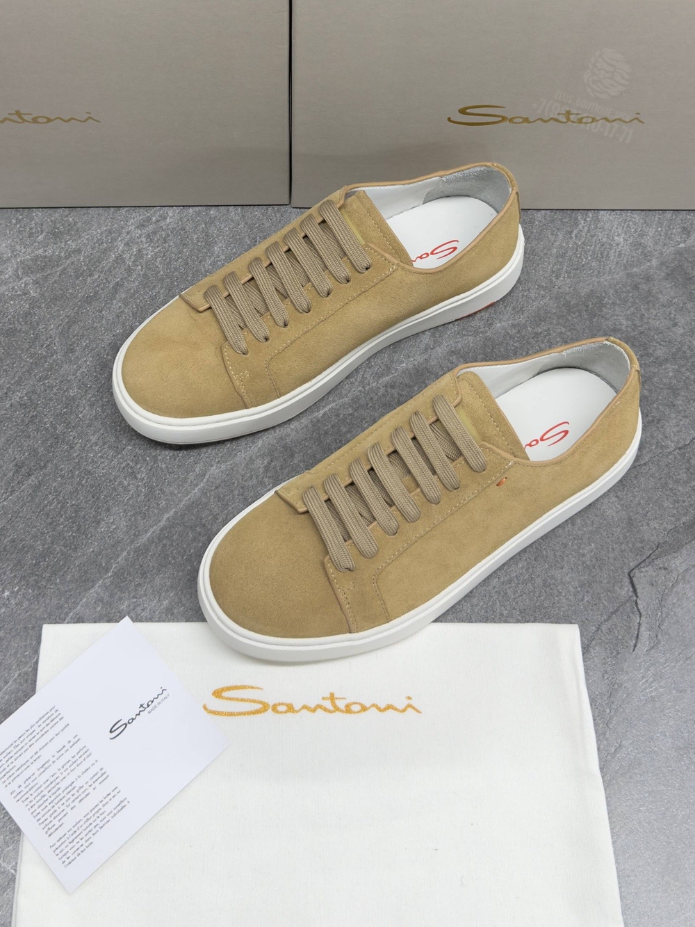 Кроссовки Santoni Cleanic
