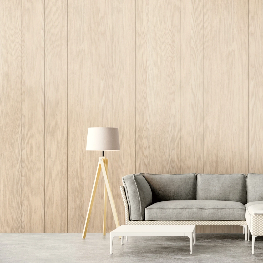Панель МДФ коллекция Classic (Классик), Базис, Дуб Снежный, 2700х200х6 мм