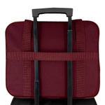 Сумка дорожная для ручной клади Pobedabags Стандарт плюс вишневая 36 x 30 x 27 см