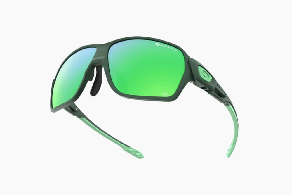Спортивные очки с диоптриями Demetz M-Suit / Matt Dark Green / Matt Green V. Pink Mirror Green Cat.3