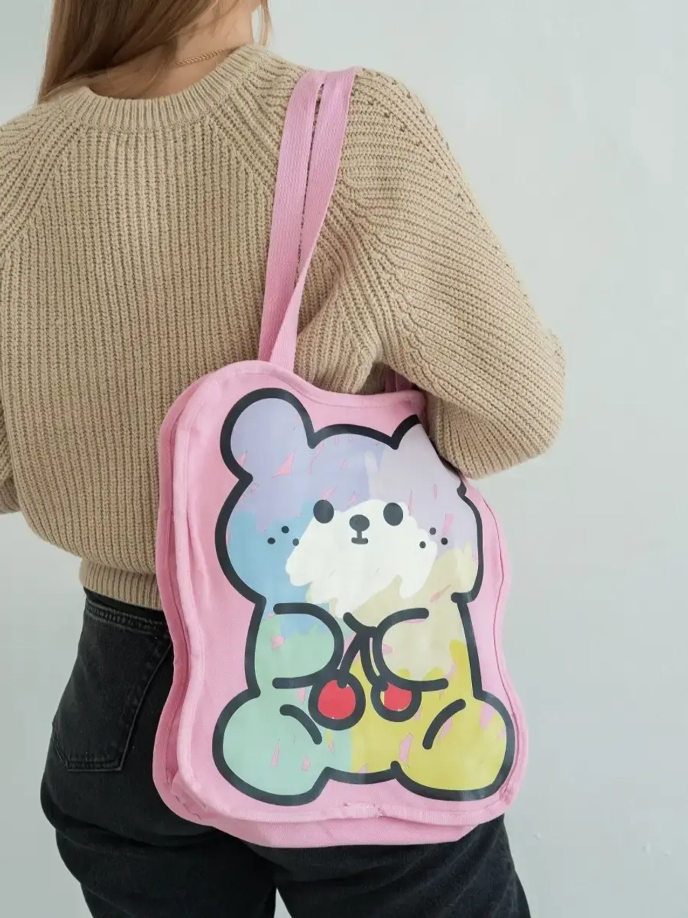 Сумка шоппер женская для девочки шопер хозяйственная Shopper