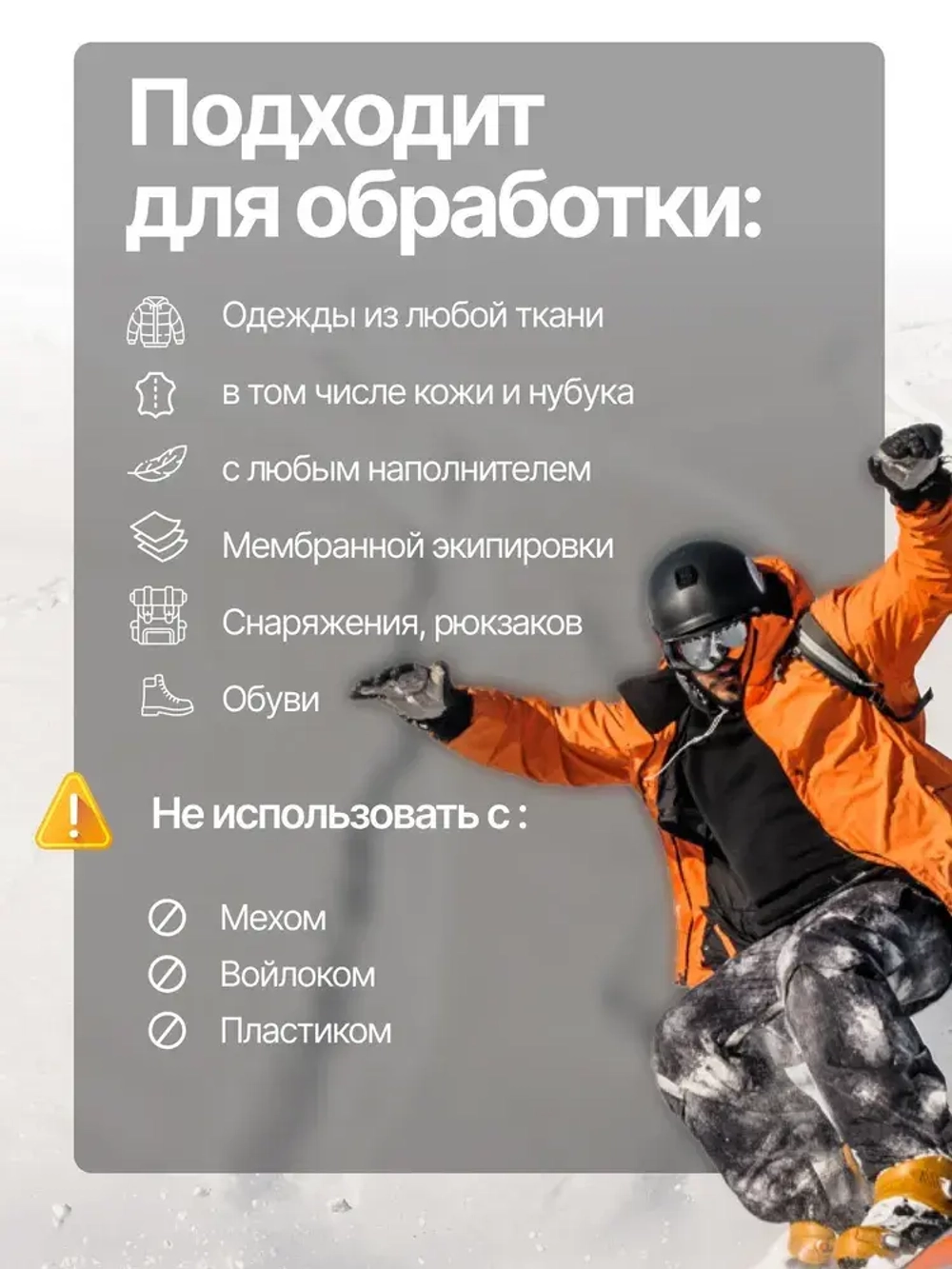 Подарочный набор для ухода за мембранной одеждой, снаряжением и обувью SIBEARIAN ALPINE SET