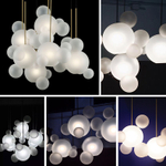 Bolle Frozen ceiling lamp  by Giopatto
