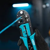 Клещи для обжима телефонных и компьютерных клемм RJ-45, 6P, 8P и RJ-11/12, 6P, 8P Gross — фото 6