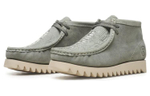 A Bathing Ape Bathing Ape Co Branded By Alpha Industries Ankle Boots серый зеленый