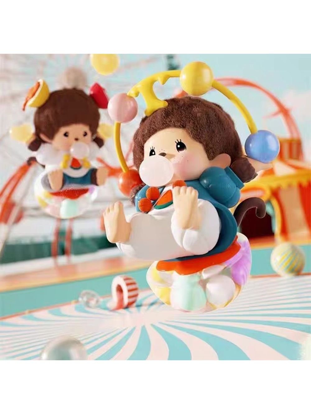 Рандомная фигурка Blind Box Monchichi Searching Figurine