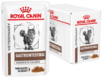Влажный корм для кошек Royal Canin Gastro Intestinal Moderate Calorie при проблемах с ЖКТ 12 шт. х 85 г (кусочки в желе)