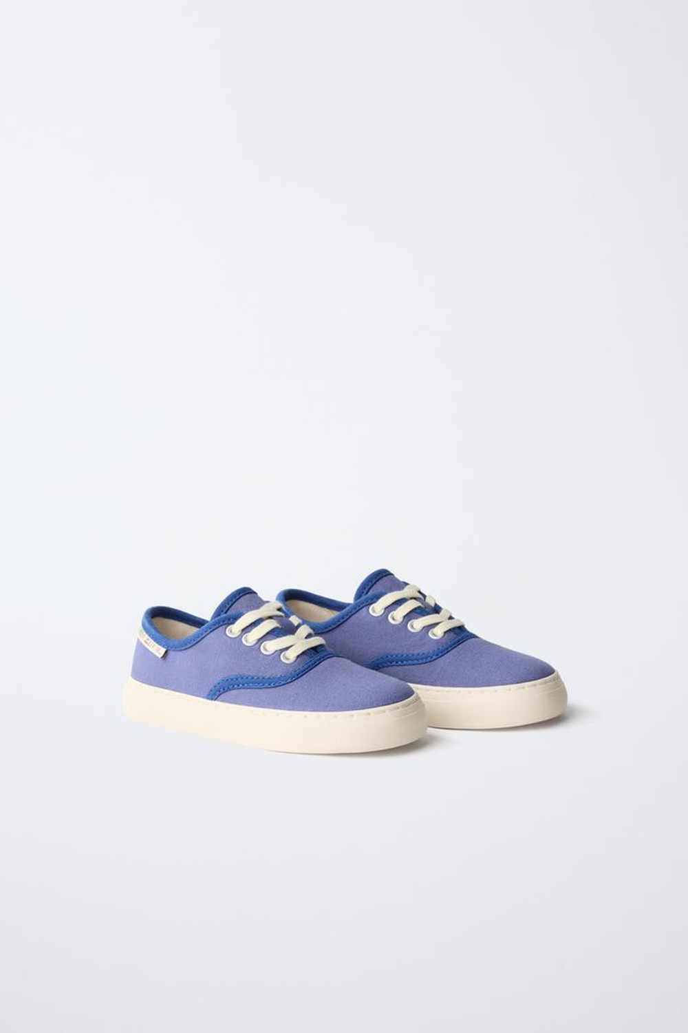 ZARA - FRUIT OF THE LOOM™ ТЕКСТИЛЬНЫЕ КЕДЫ, СИНИЙ