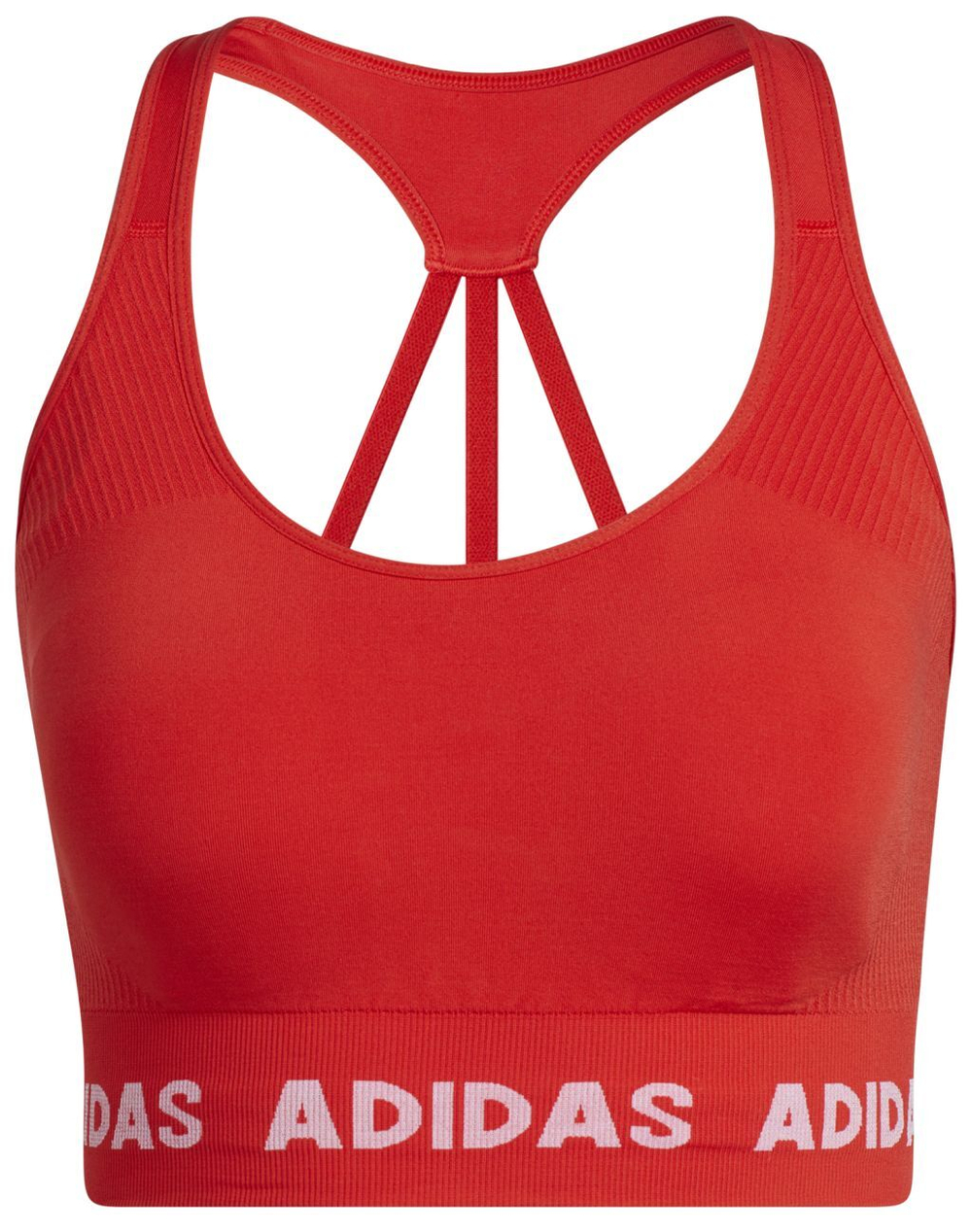 ТОП теннисный Adidas Training Aeroknit Bra - красный