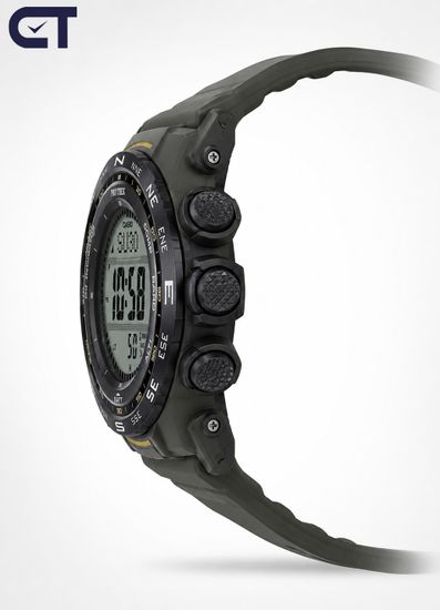 CASIO PRW-35Y-3BDR PRO TREK мужские наручные часы — лёгкая PRO TREK с Triple Sensor, Tough Solar и Multi Band 6