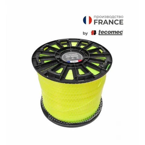 Леска для триммера круглая 2,4 мм × 1560 м VILLARTEC PRO by Tecomec, 105200194