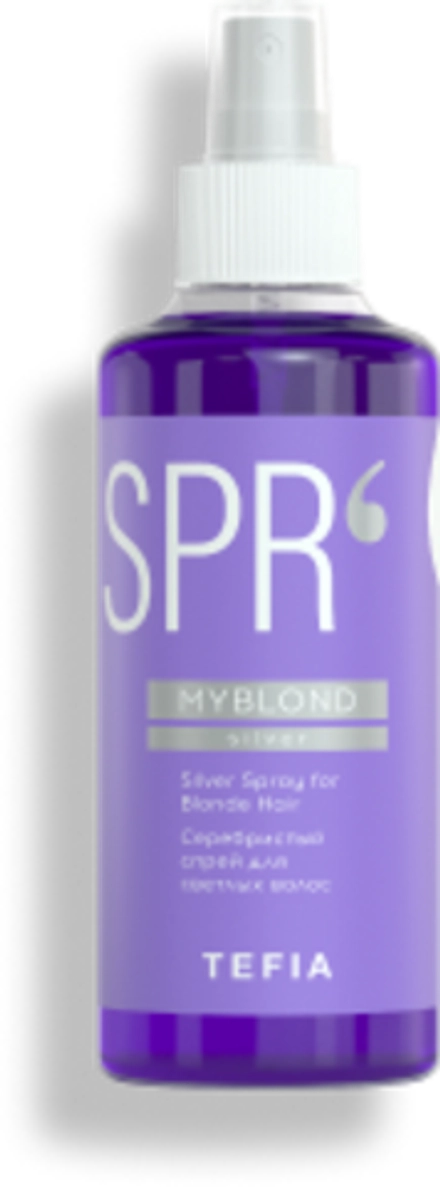 Серебристый спрей для светлых волос Myblond Tefia Silver Spray for Blonde Hair, 250 мл