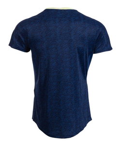 Мужская теннисная футболка Joma Smash Short-Sleeve - navy blue
