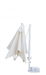Зонт профессиональный 3.5х3.5 м Scolaro Galileo Starwhite, белый, слоновая кость
