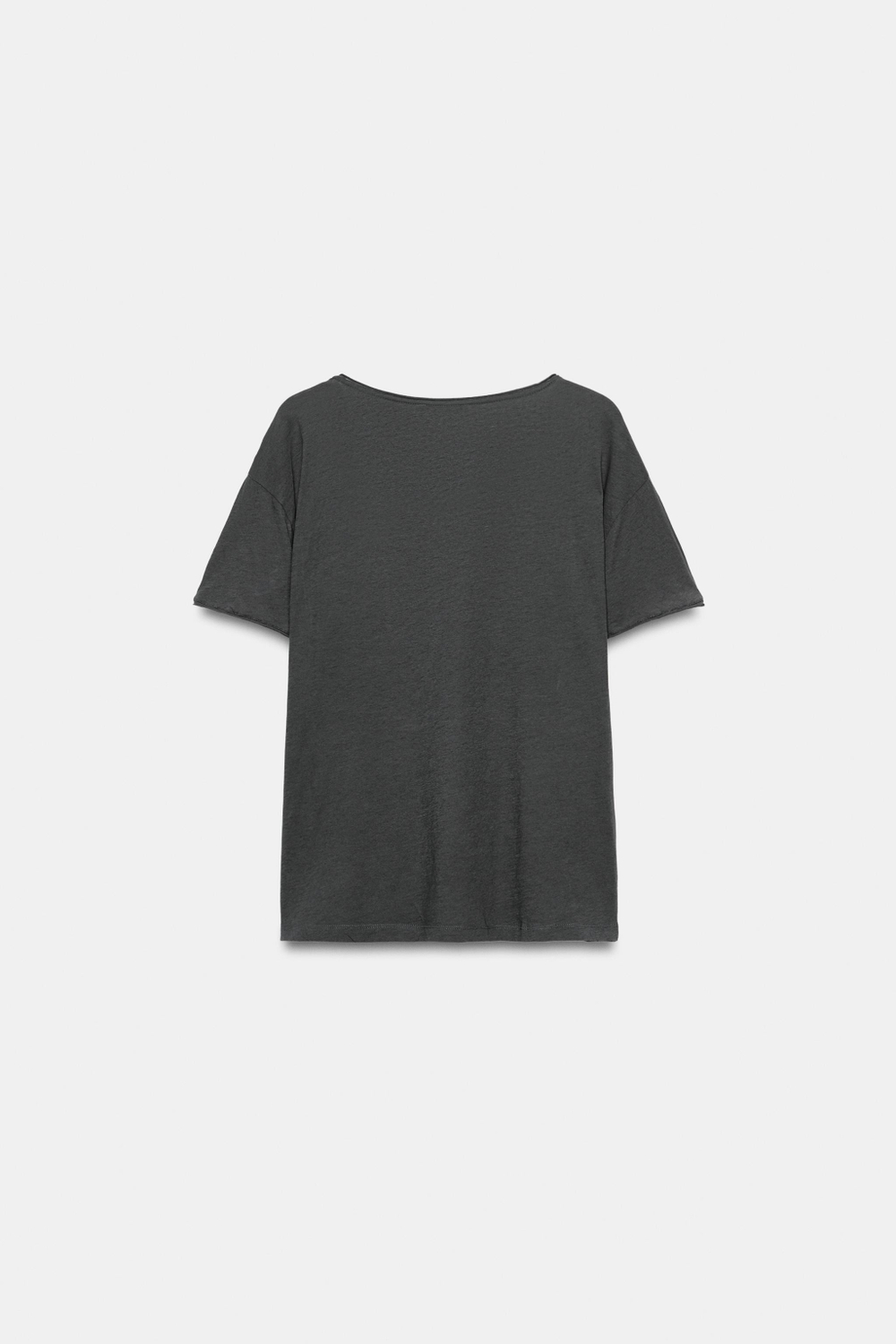 ХЛОПКОВАЯ ФУТБОЛКА С КАРМАНОМ — ZARA
