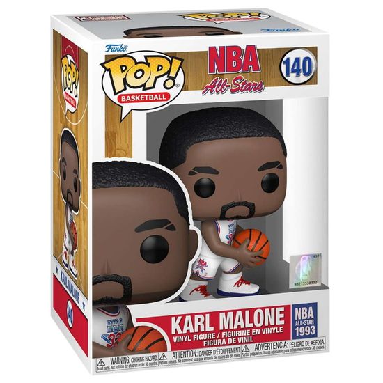 Фигурка Funko POP! NBA All-Stars Karl Malone (White All-Star Uni 1993) (140) 59371